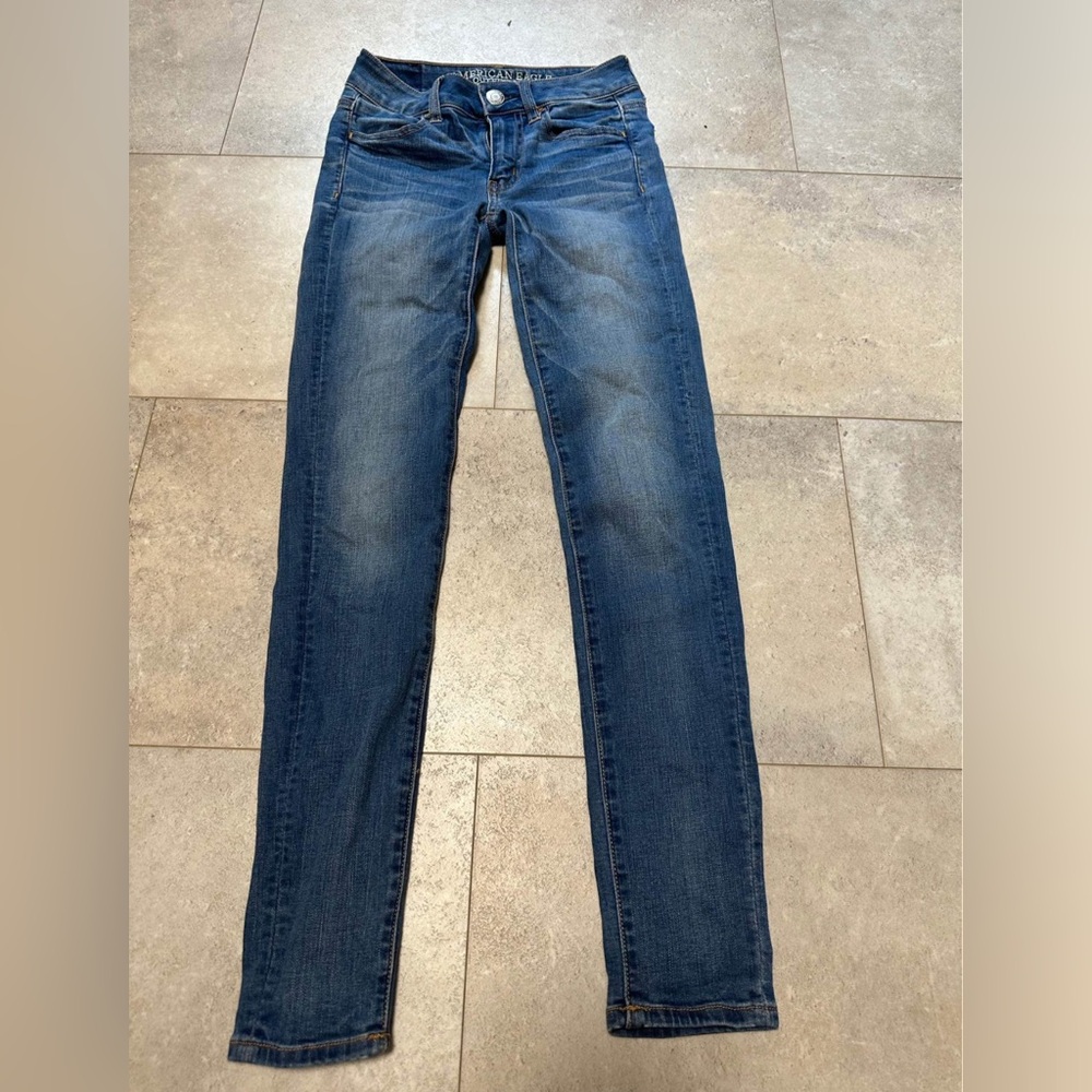 American Eagle “super stretch” jeggings size 00